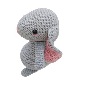 Patron Amigurumi au crochet, April le lapin, PDF imprimable image 9