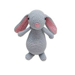 Patron Amigurumi au crochet, April le lapin, PDF imprimable image 4