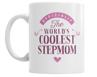 Stepmom Gift Mug Personalised Present Coffee Present Mug for Birthday Christmas Keepsake Love Stepmom