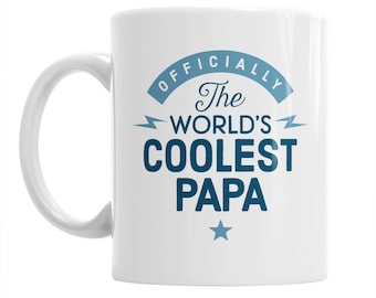 Papa Gift Mug Personalised Present Coffee Present Mug for Birthday Christmas Keepsake Love Papa