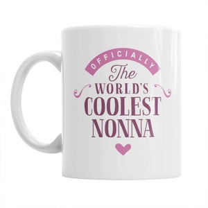 Nonna Gift Mug Personalised Present Coffee Present Mug for Birthday Christmas Keepsake Love Nonna