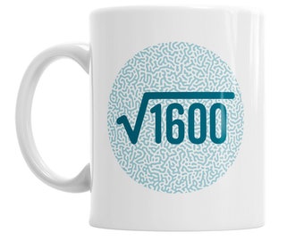 40th Birthday Gift Mug Present Idea for Men & Women Coffee or Tea Mug Keepsake Present for 40 year old Size 11oz