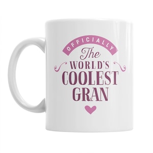 Gran Gift Mug Personalised Present Coffee Present Mug for Birthday Christmas Keepsake Love Gran