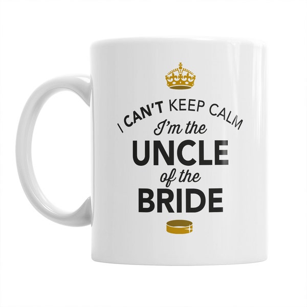 Uncle of The Bride, Wedding Mugs, Brides Uncle, Brides Uncle Gift, Brides Uncle, Uncle of the Bride, Brides Uncle Gift, Wedding Gift Ideas