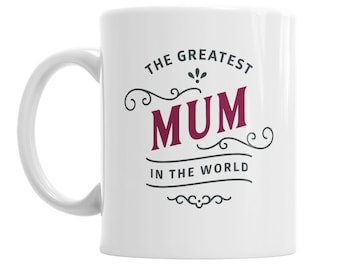 Mum Gift Mug Personalised Present Coffee Present Mug For Birthday Christmas Keepsake Love Mum