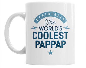 PapPap Gift Mug Personalised Present Coffee Present Mug for Birthday Christmas Keepsake Love PapPap