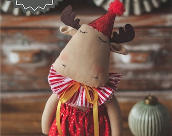 Moose sewing pattern pdf and sewing tutorial