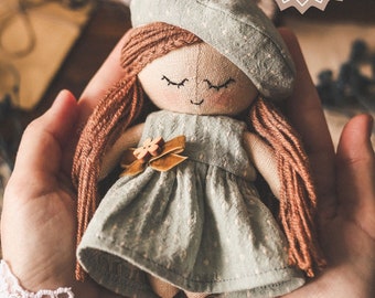 Puppen nähmuster, mini doll nähanleitung, puppe nähanleitung, puppe nähanleitung, puppen schnittmuster, pdf muster, nähanleitung nähanleitung