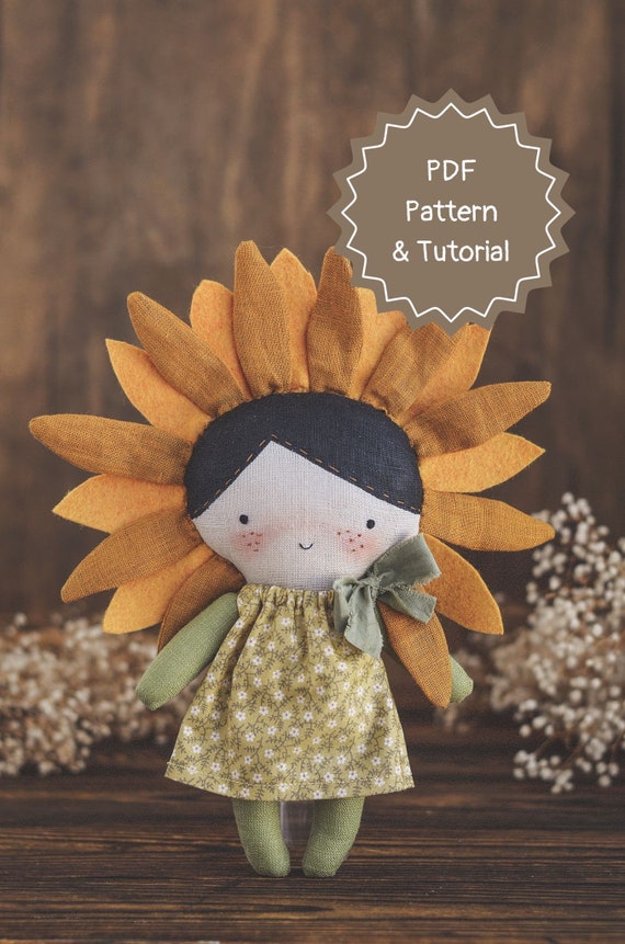 Doll making tutorials - Doll making class - Doll pattern - Tutorial doll - Tutorial pattern toy - Tutorial toy - Tutorial rag doll