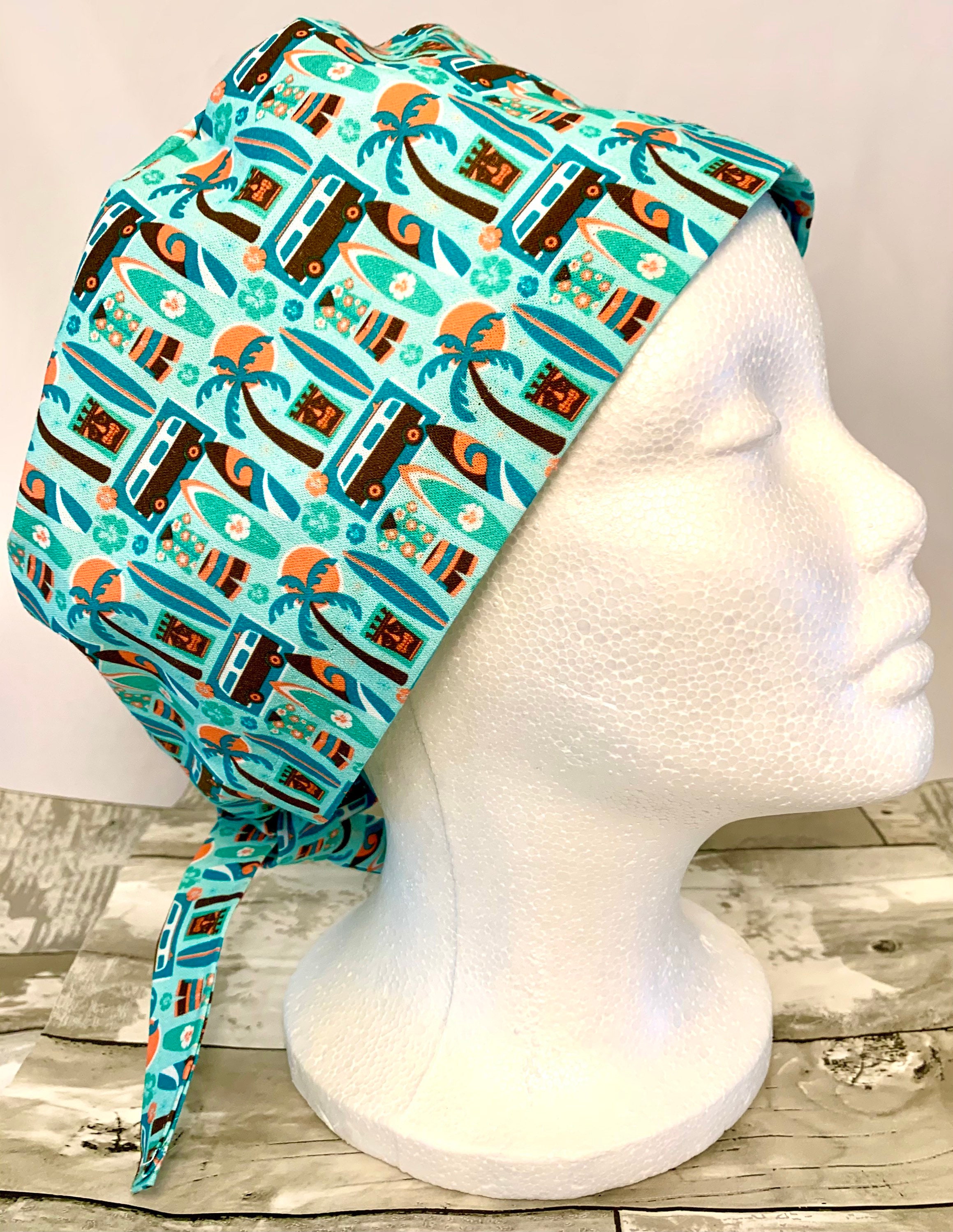 Palm tree scrub cap Outlet