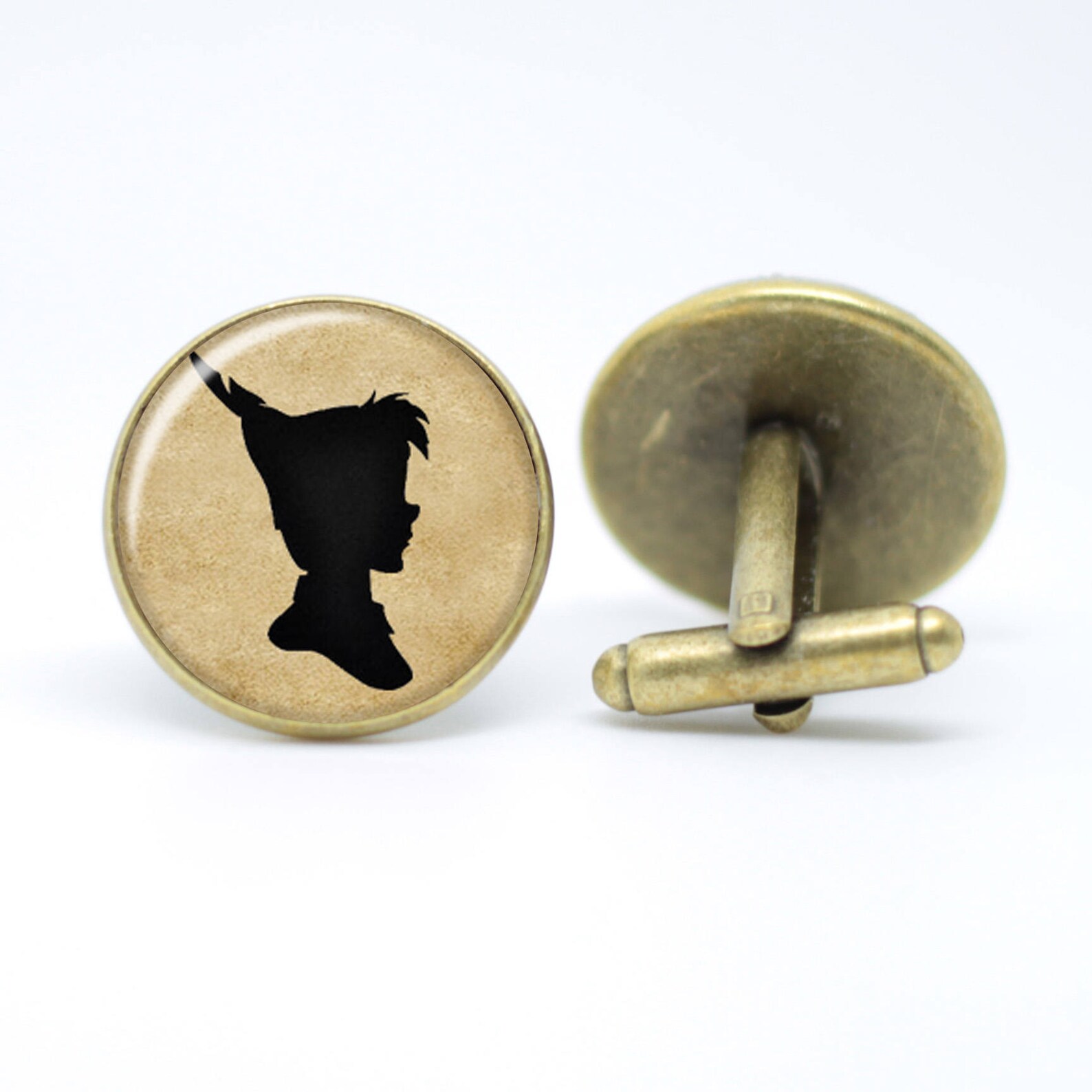 Peter Pan Wendy Dapper Disney Cufflinks Handmade Men's Etsy