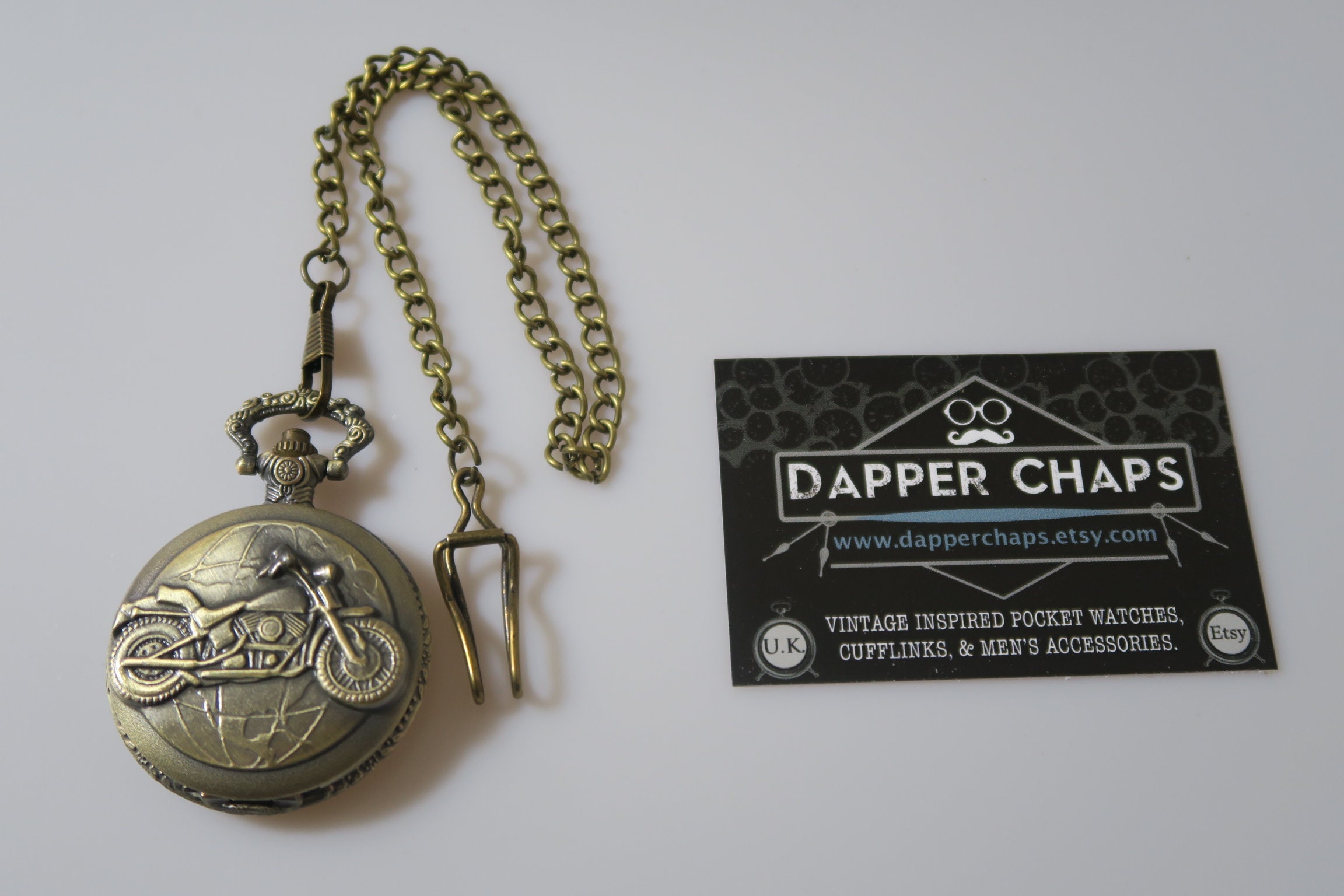 Biker pocket watch hotsell