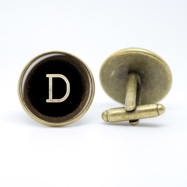 Monogram Cufflinks Etsy