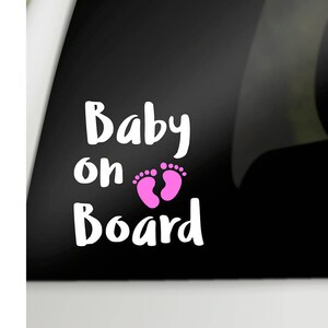 Naklejka na szybę samochodu z napisem „Baby on board”, naklejka na szybę samochodu, naklejka na szybę samochodu z napisem „Baby on board”, naklejka na samochód z napisem „Baby on board”, naklejka na szybę samochodu ...Rodzina”