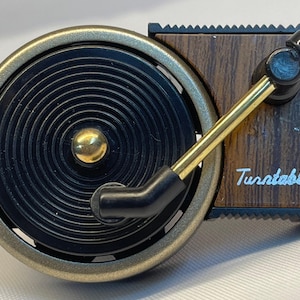 Custom Mini Record Player Car Air Freshener: Turntable Vent Clip, Essential Oil Diffuser image 3