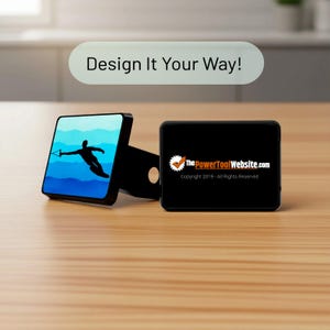 Custom Trailer Hitch Cover: Personalized Emblem, 2" Hitch Plug