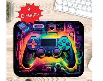 Gaming Desk Mouse Pad: Streamer Style (Multiple Designs)