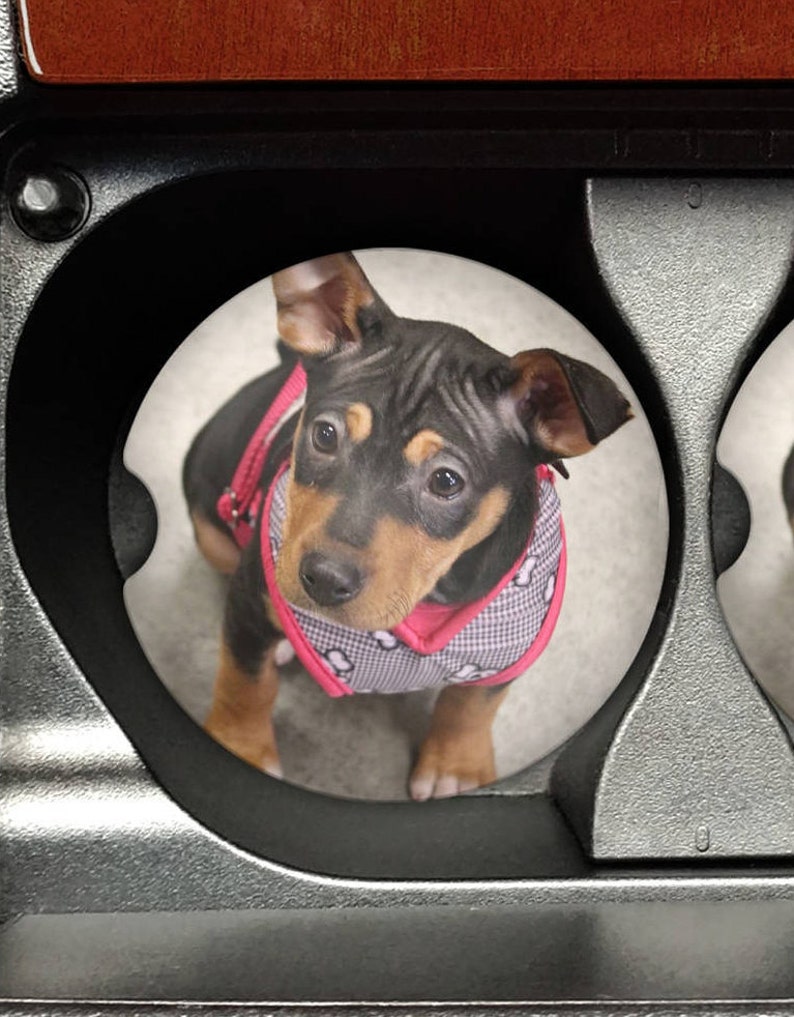 Personalized Car Coaster for Cup Holder Picture Car Coaster Etsy