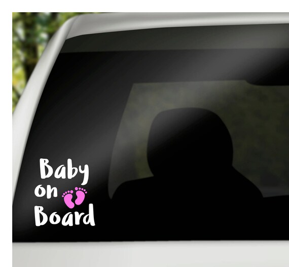 Babyaufkleber Auto Aufkleber Kinder Kids Baby on Tour on Board Sticker  Farbe wählbar - Der Dekor Aufkleber Shop