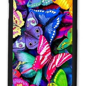 Butterfly Phone Case: Black Rubber, Shock Resistant, iPhone & Samsung image 4