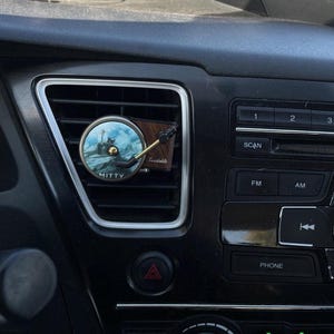 Custom Mini Record Player Car Air Freshener: Turntable Vent Clip, Essential Oil Diffuser image 9