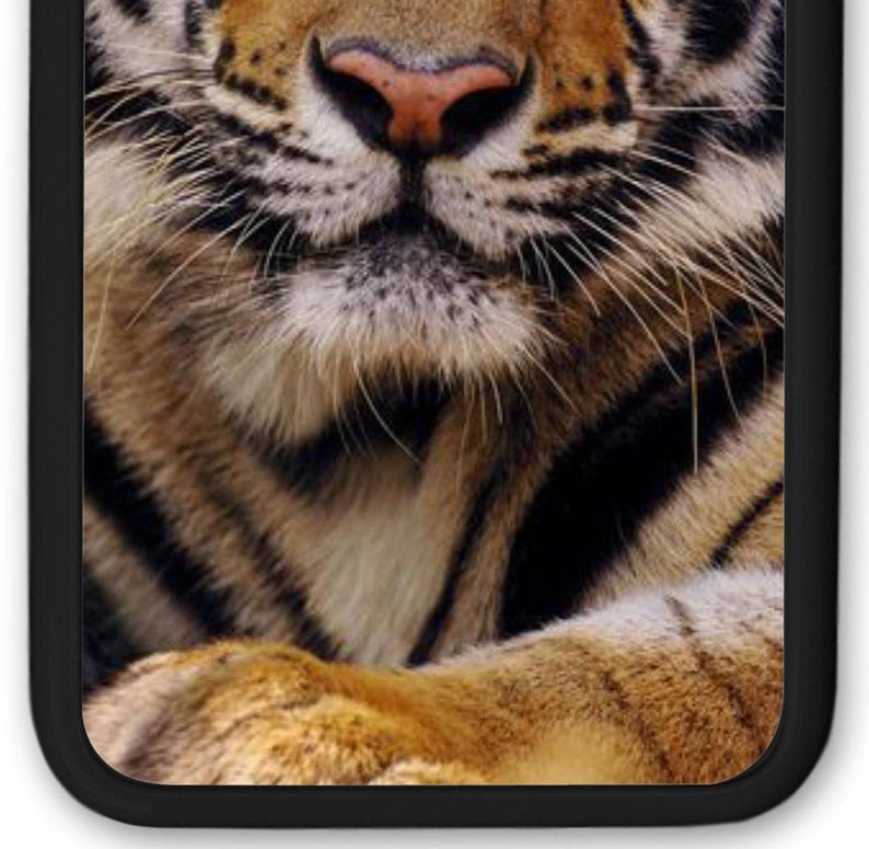 Tiger Phone Case - Shock Resistant with Raised Lip Guard Bild 6