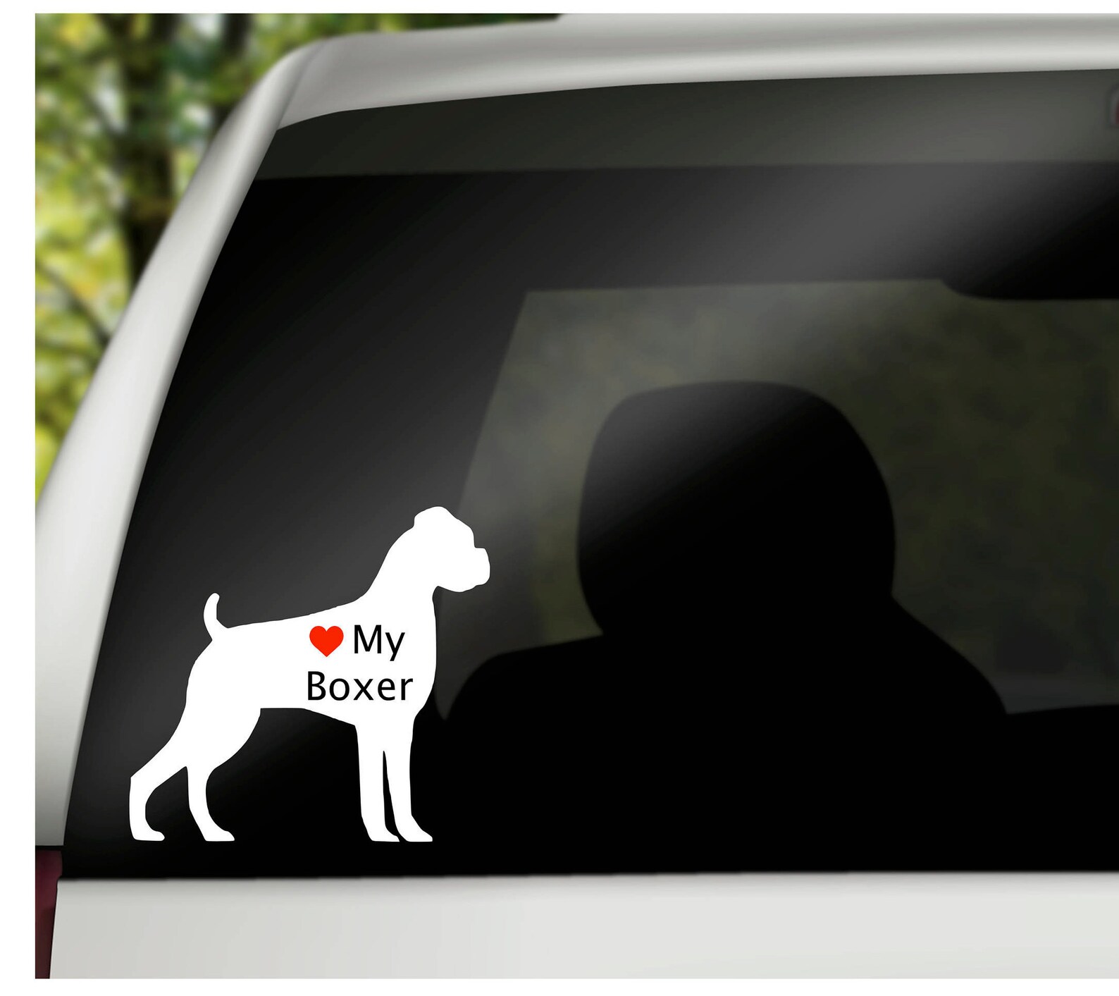 Pet Dog Decal Family car decal Car window decal Dog Etsy