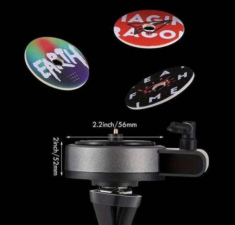 Custom Mini Record Player Car Air Freshener: Turntable Vent Clip, Essential Oil Diffuser image 7