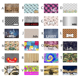 Personalized Pet Bowl Mats, Pet Accessories, Custom Pet Mat, Pet Feeding Mat, Dog Mat For Food, New Puppy Supplies, Food And Water Pet Mats