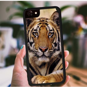 Tiger Phone Case - Shock Resistant with Raised Lip Guard Bild 2