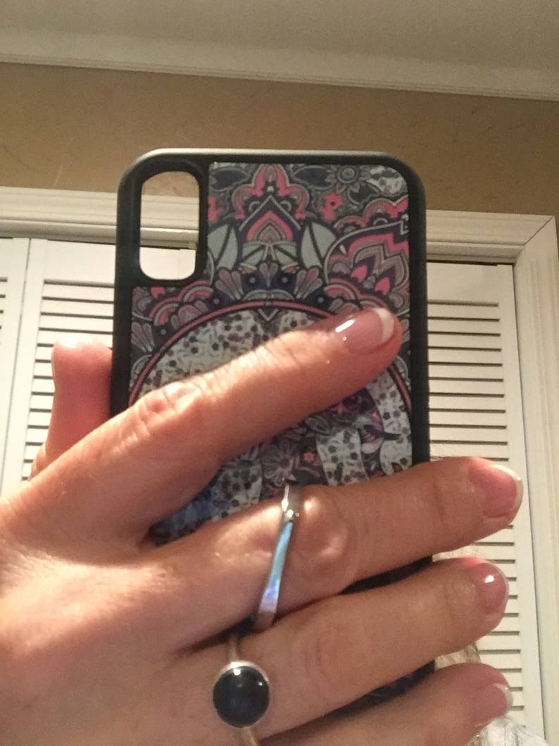 Custom Monogram Ring Phone Stand Cell Phone Kickstand Ring Etsy