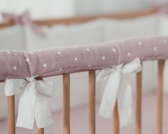 Stunning Luxury Duchess Satin Baby Cot Crib Padded Bows Set Of 2 Any Colour