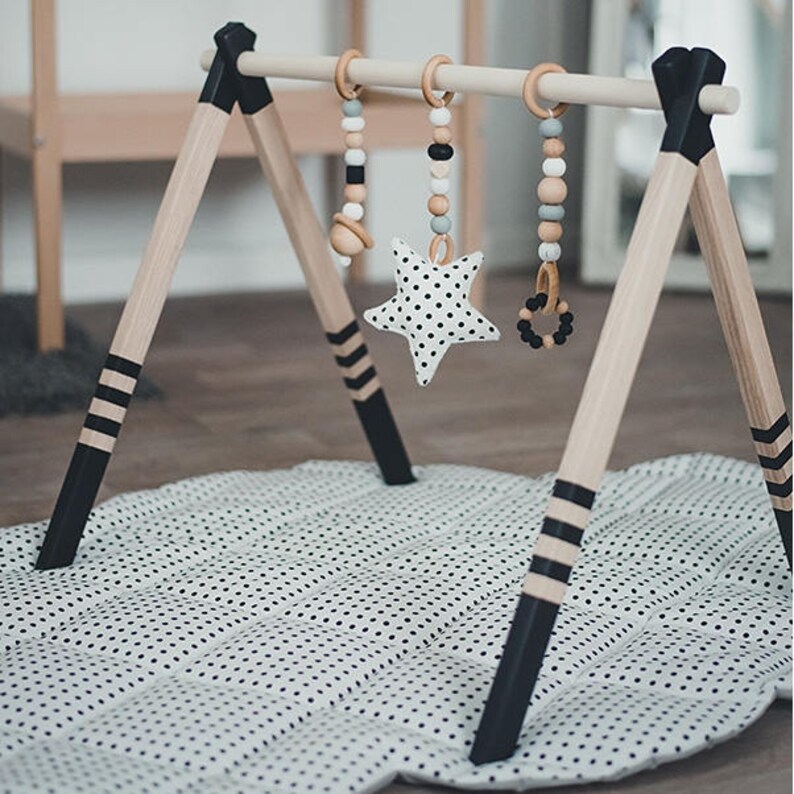 High Quality Wooden baby play gym baby activity gym Etsy