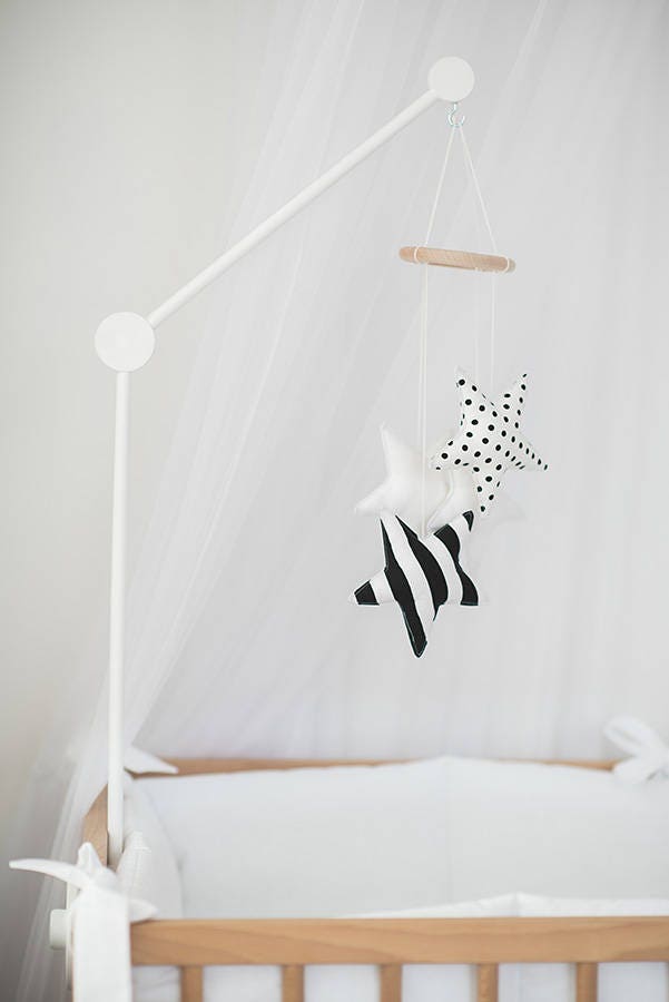 Crib Mobile Arm White Wooden Hanger Baby India Crib Mobile Arm White Wooden, Arm For Baby Mobile