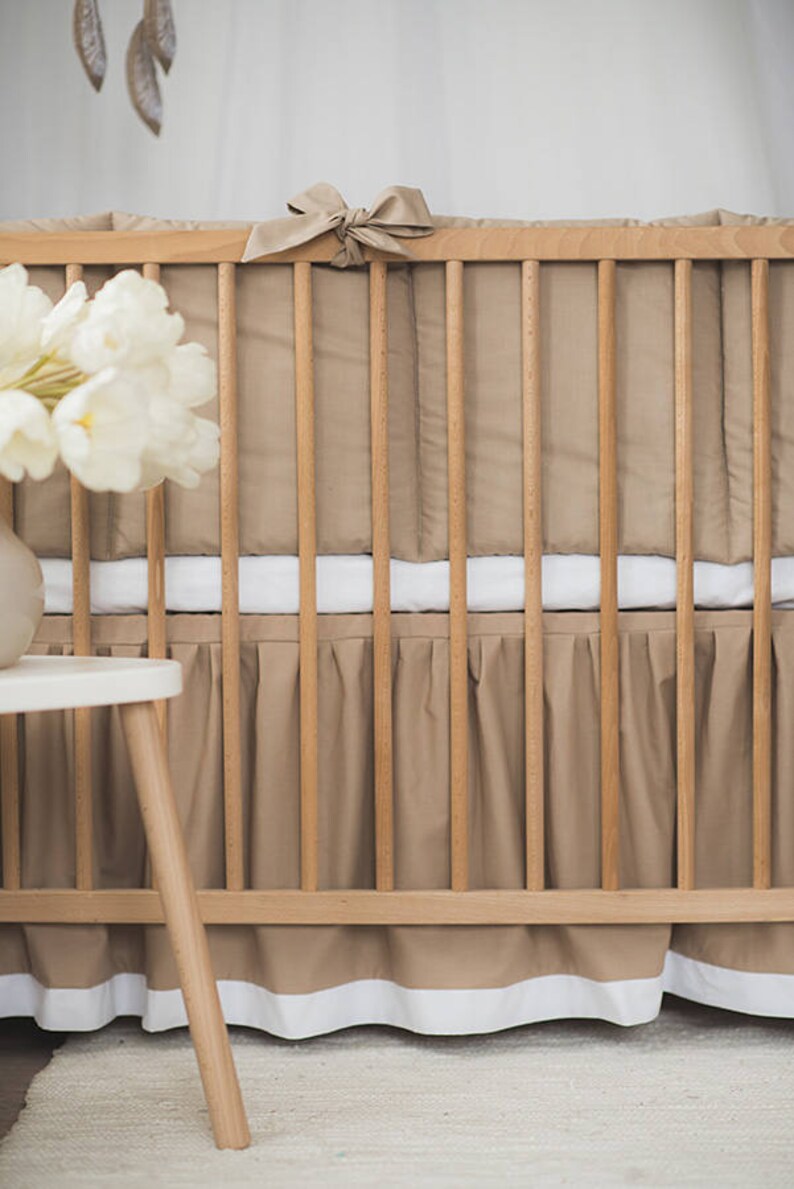 baby cot skirt