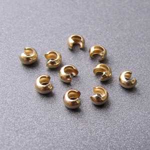 Gold crimp covers best sale