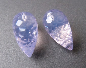 Fluorite carved heart Half top drilled STUNNING Blue Green Purple AAA microfaceted hearts briolettes Natural gemstone carving Charm earrings
