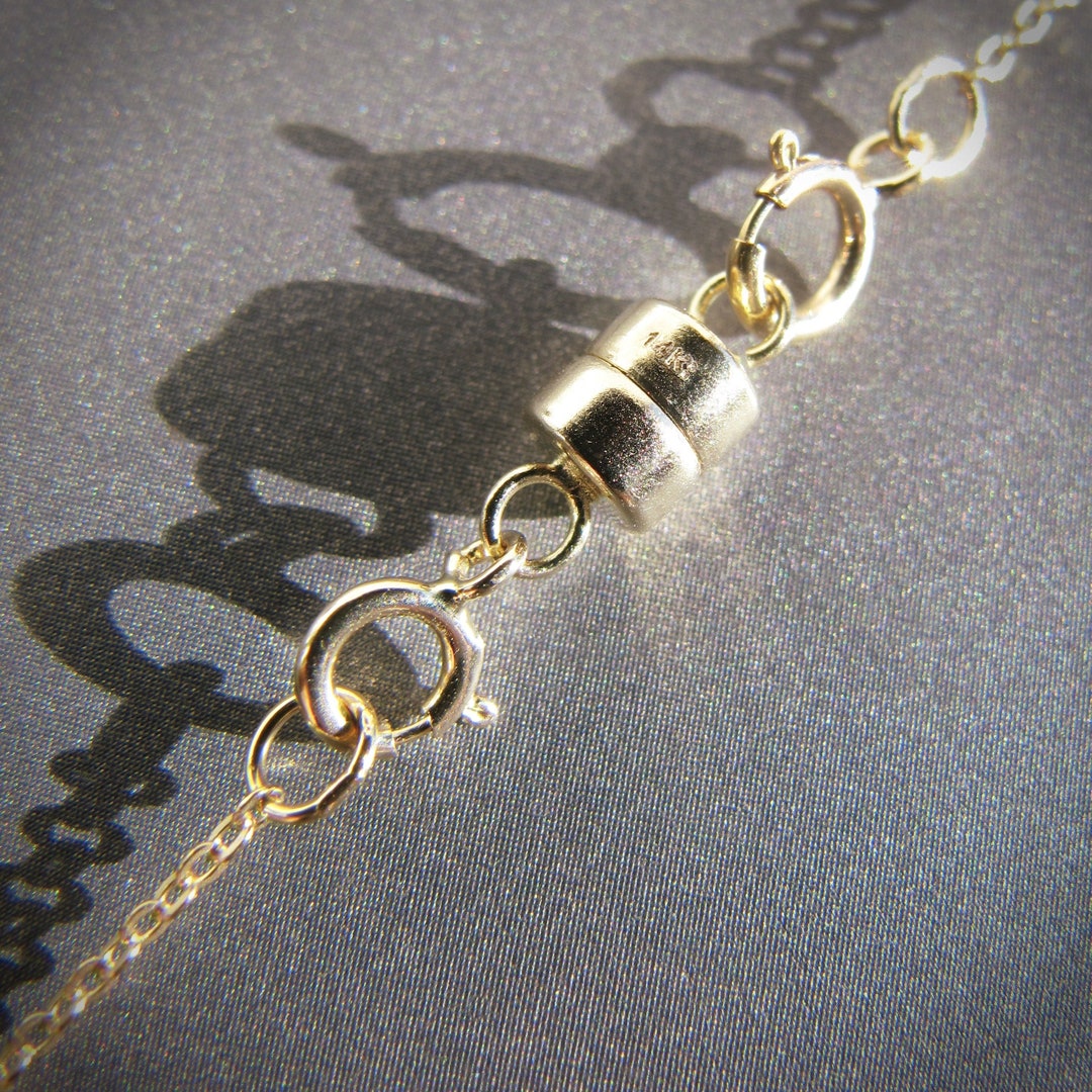 14k Gold Converter Clasp Extender for Easy Opening of Chain