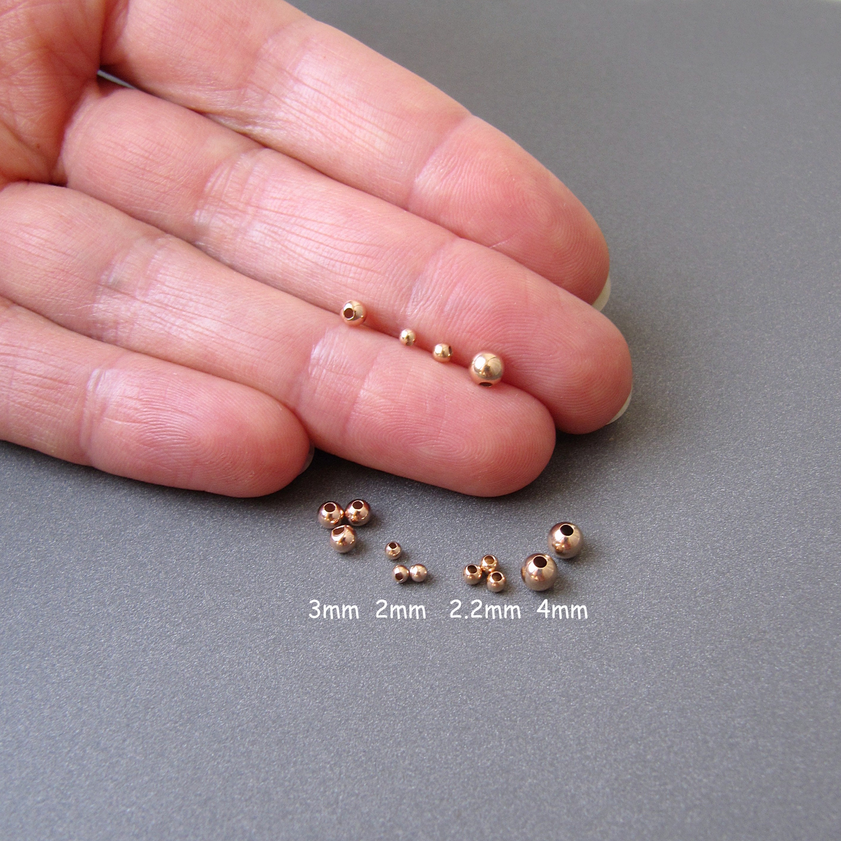 Rose gold beads michaels best sale