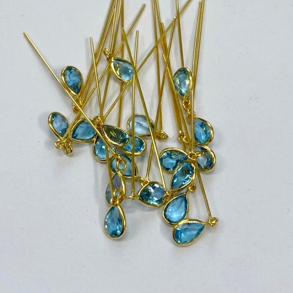 ゴールド　ブルーストーン　ラペルピン Amazon.co.jp: 男性ブルー宝石ブローチラペルピンバッジぶら下げ