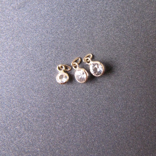 18k Gold Clasp • 3.2x8.4mm / 3.7x10.1mm / 4.3x11.7mm / 5.2x13.6mm