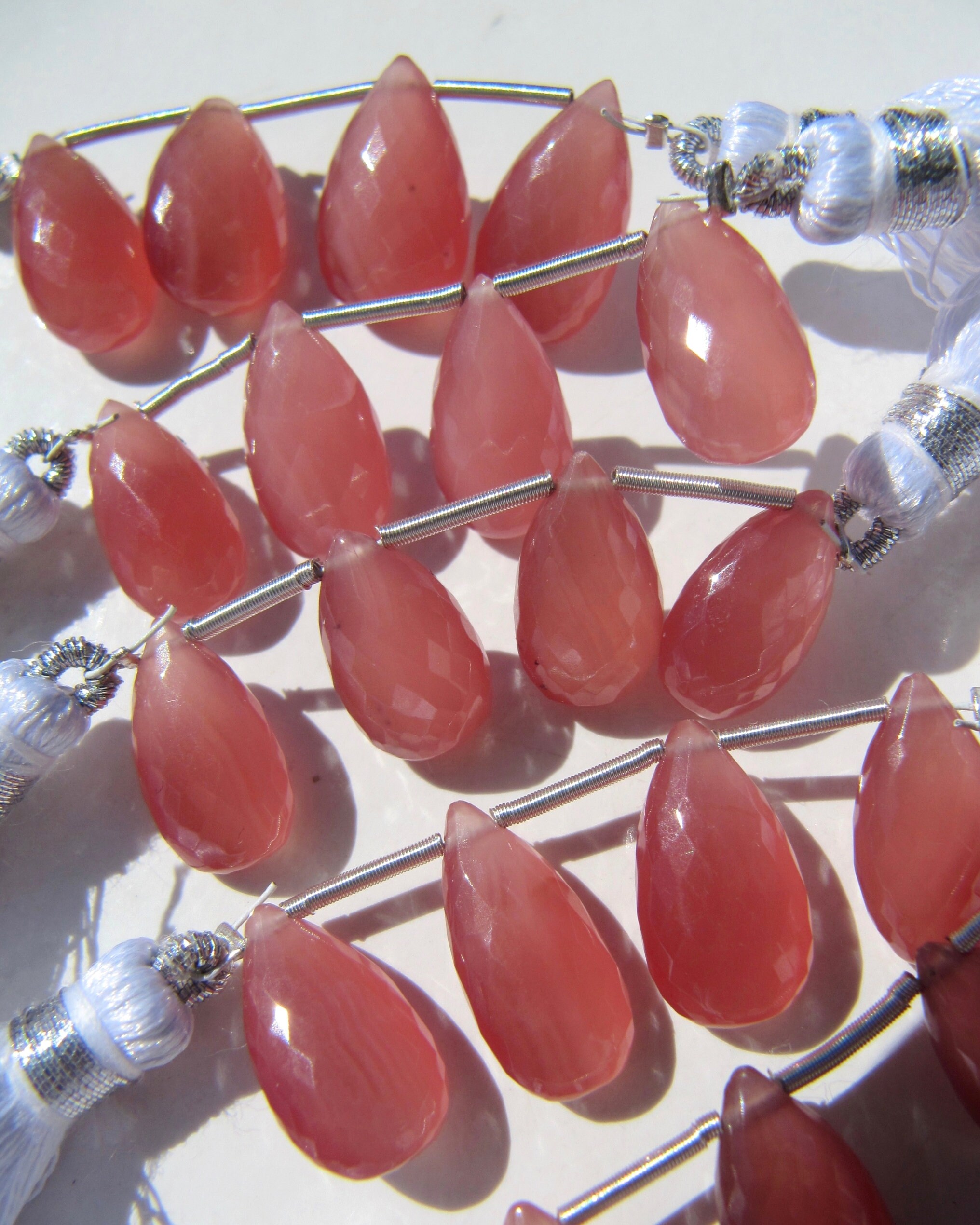 Rhodochrosite Flat Pears Pair 13-14.50mm Gem Grade AAA - Etsy