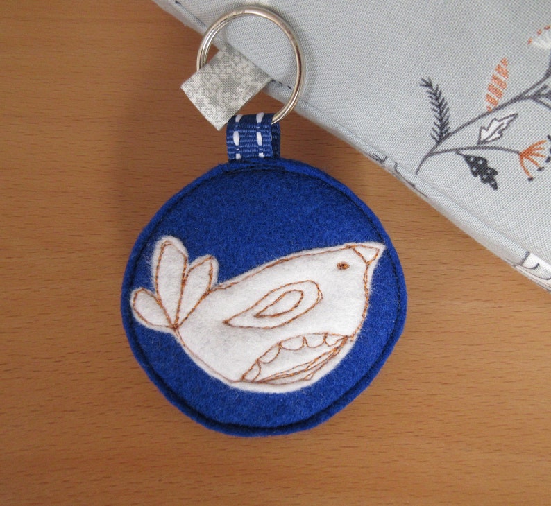 Medium Turtle Dove Sock SackProject Bag