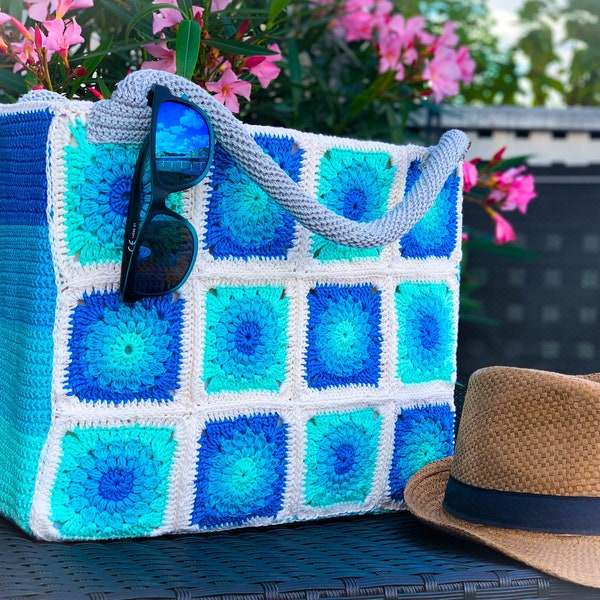 Crochet Patterns - Granny Bag - Summertime