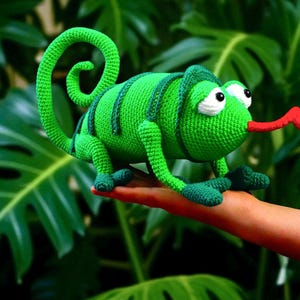Crochet Pattern - Chameleon Maik