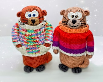 Crochet Pattern - Otti the Otter