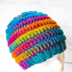 Crochet Pattern - Bucati Cordi Hat