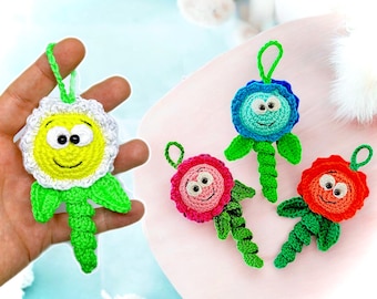 Crochet Patterns - Lucky Flowers