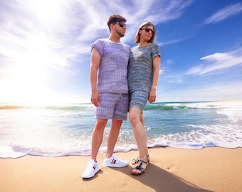 Crochet Pattern - Set Tiffany Pants and Sweater