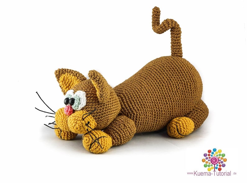 crochet pattern Fluffy Cats image 2